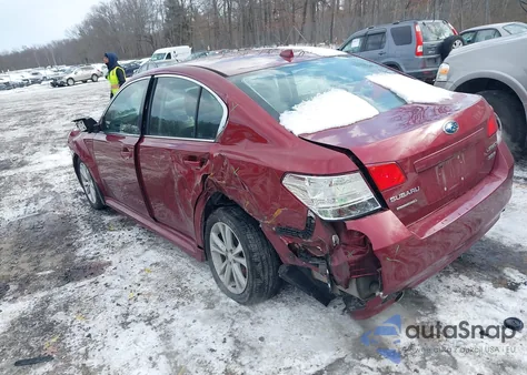 2013 Subaru Legacy 3.6R Limited from USA, damaged, VIN 4S3BMDJ65D2036848